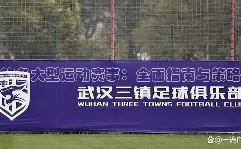 筹备大型运动赛事：全面指南与策略